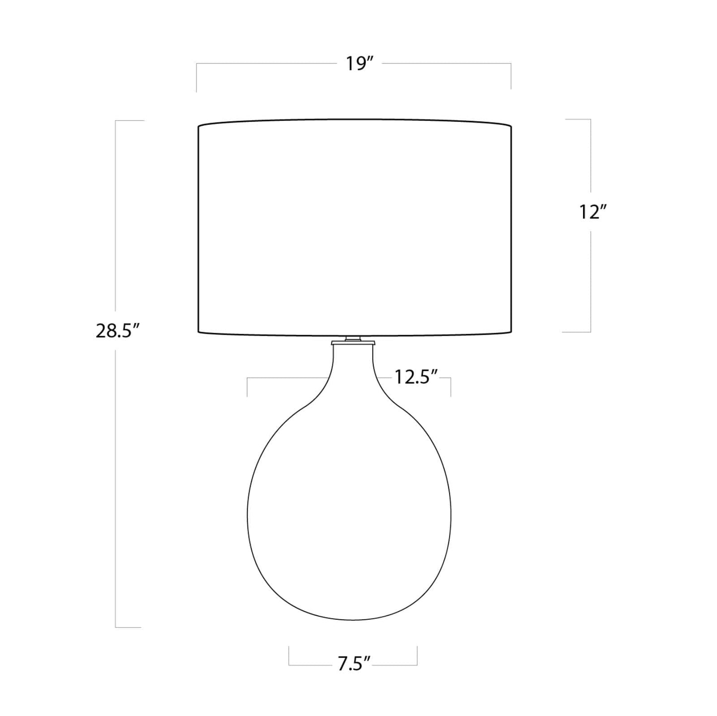 Regina Andrew Biscayne Table Lamp