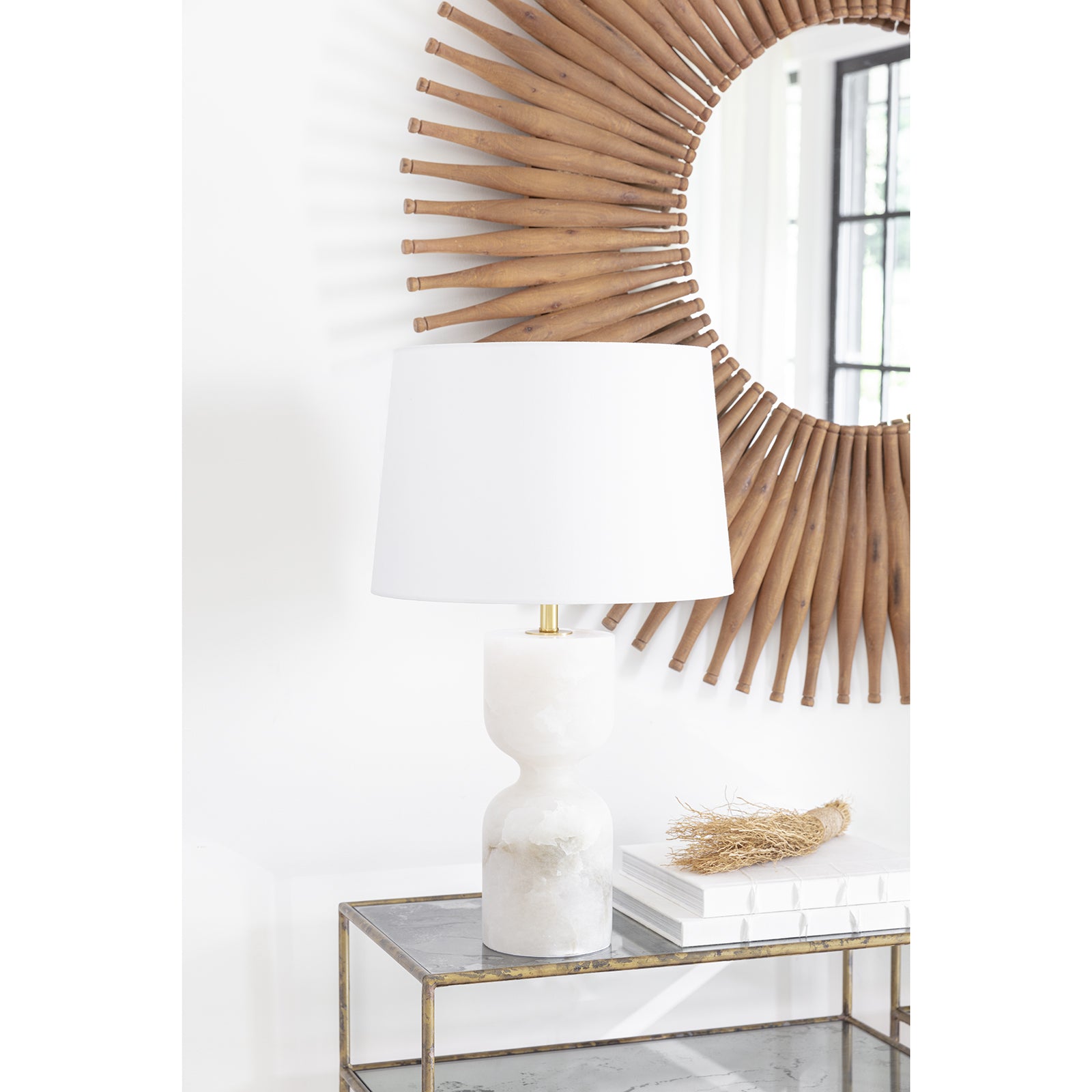 Regina Andrew Joan Alabaster Table Lamp Large