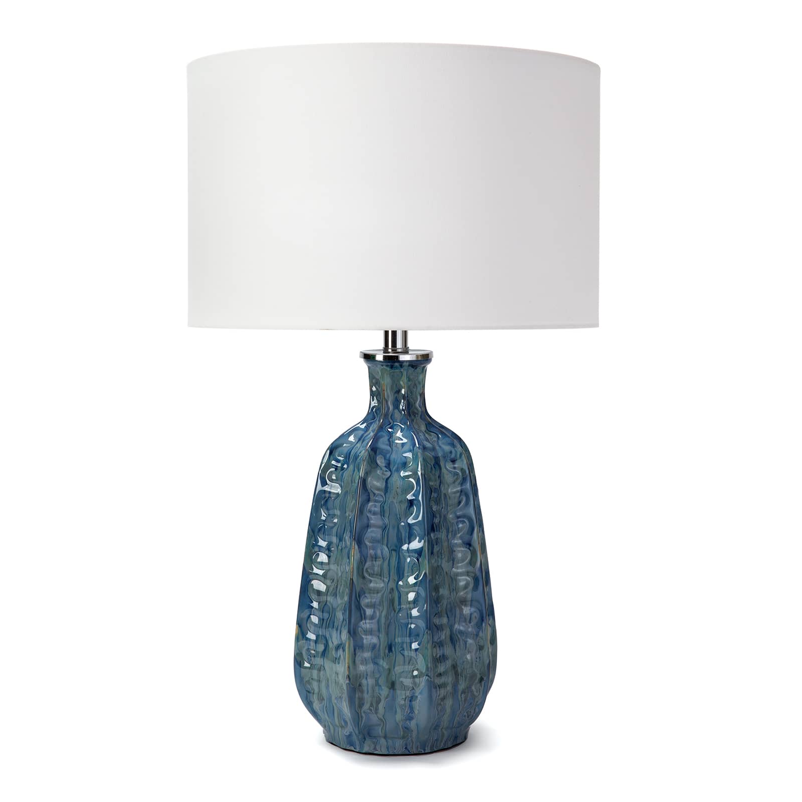 Regina Andrew Antigua Ceramic Table Lamp in Blue