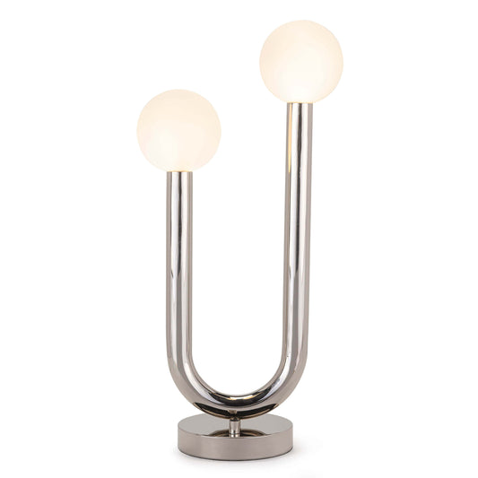 Regina Andrew Happy Table Lamp in Polished Nickel