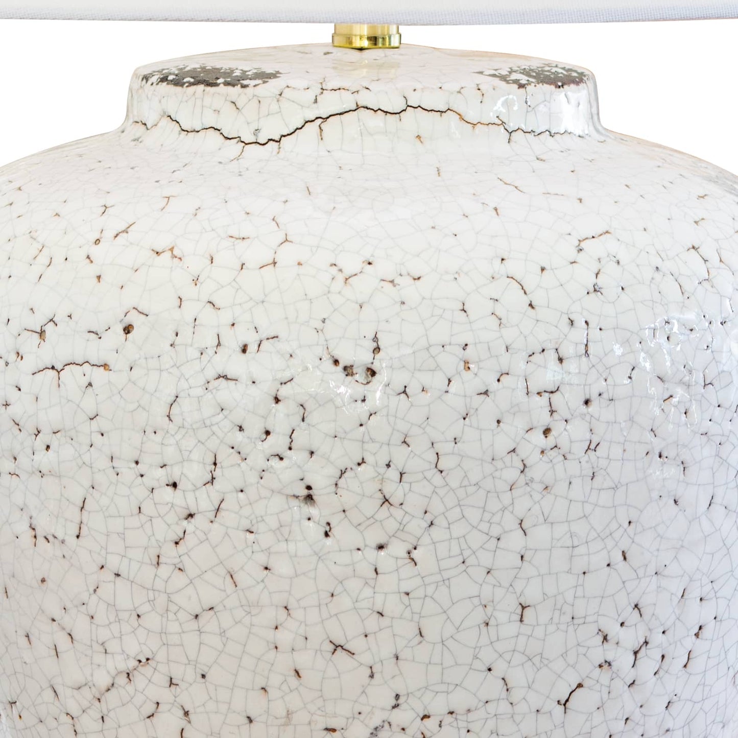 Southern Living Harper Ceramic Table Lamp in White