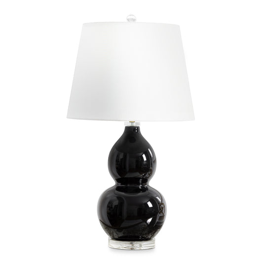 Regina Andrew June Ceramic Table Lamp in Black