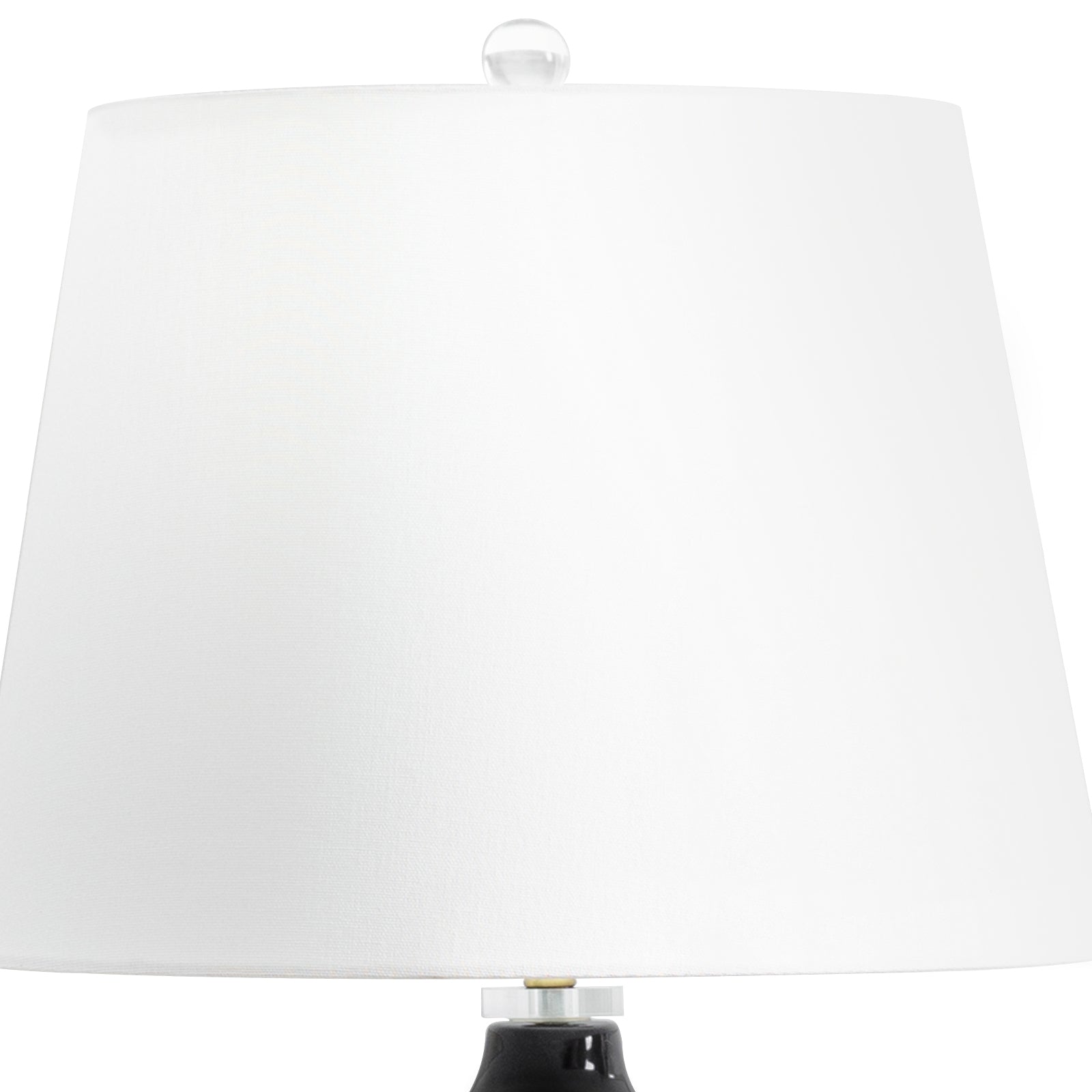 Regina Andrew June Ceramic Table Lamp in Black