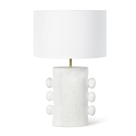 Regina Andrew Maya Metal Table Lamp in White