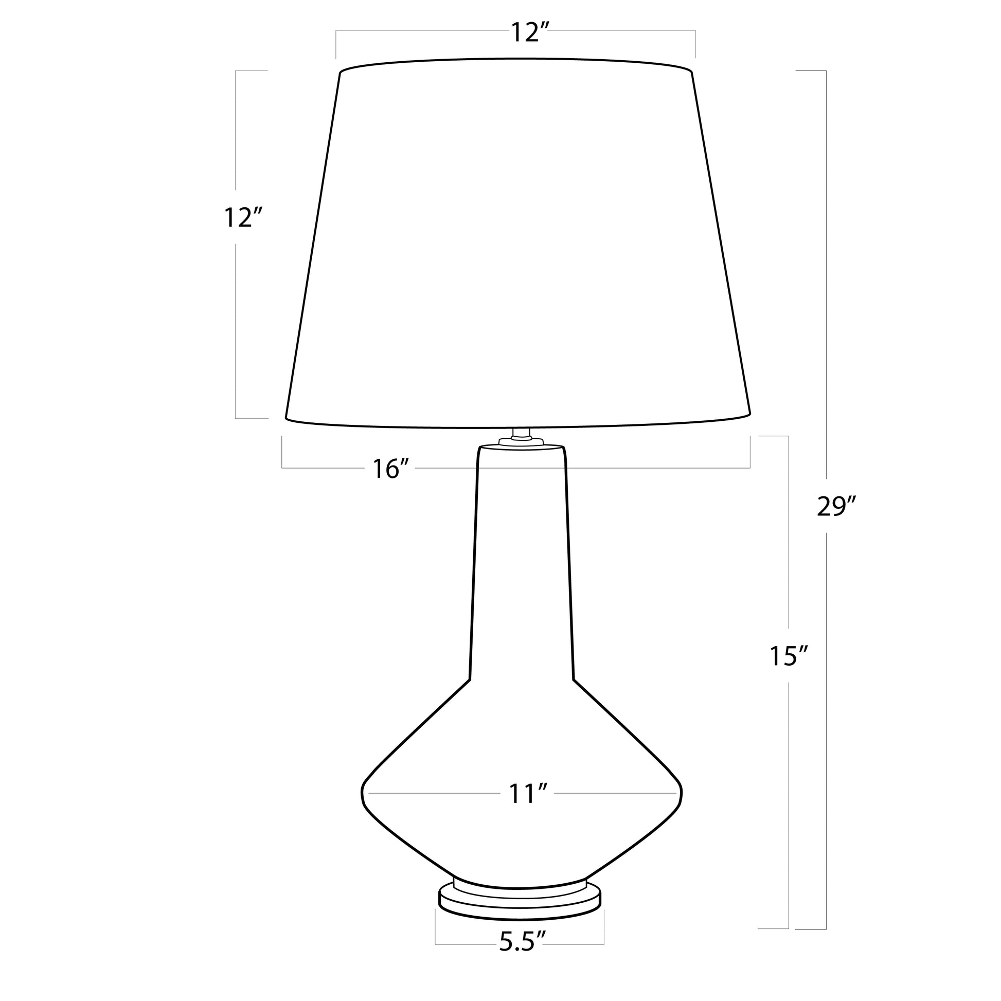 Regina Andrew Kayla Ceramic Table Lamp