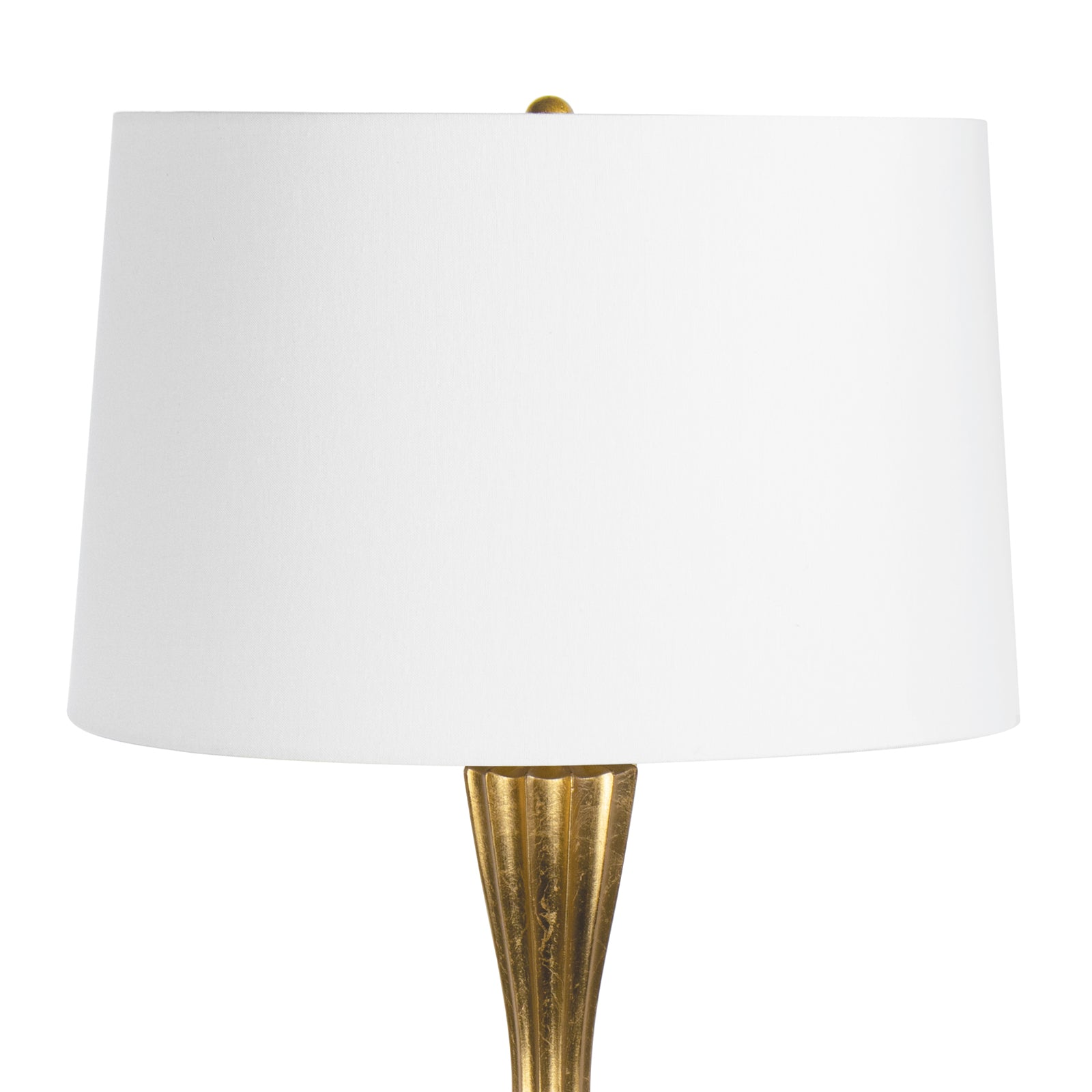 Southern Living Naomi Resin Table Lamp in Gold Leaf