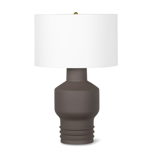 Regina Andrew Lewis Ceramic Table Lamp in Black