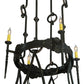 66.5" Stag 12-Light Two Tier Chandelier by 2nd Ave Lighting
