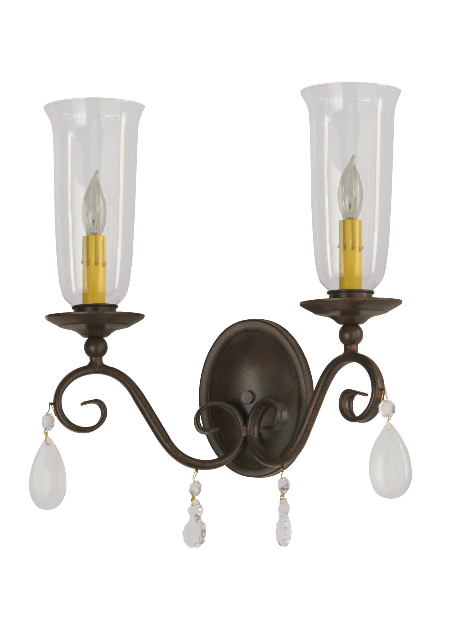 16" Wallis 2-Light Wall Sconce by 2nd Ave Lighting