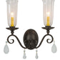 16" Wallis 2-Light Wall Sconce by 2nd Ave Lighting