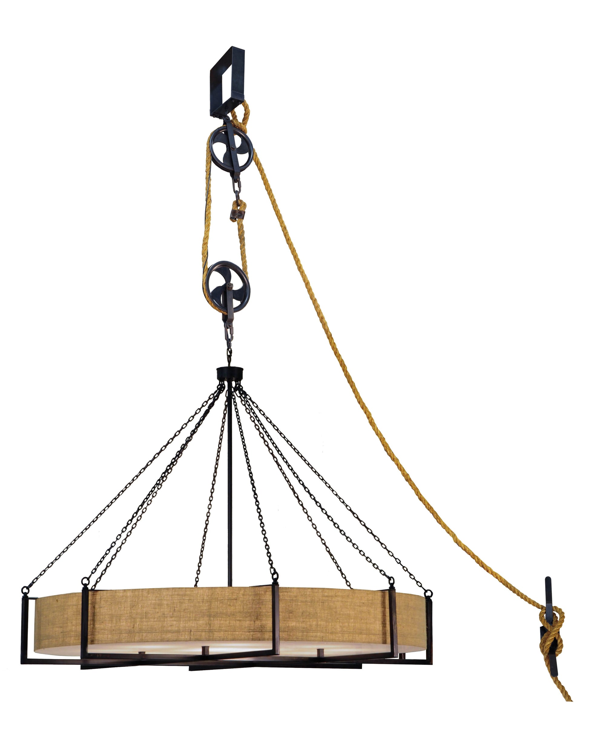 78" Cilindro Bartlett Inverted Pendant by 2nd Ave Lighting