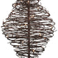 62" Cyclone 36-Light Chandelier by 2nd Ave Lighting