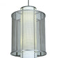22" Cilindro Weave Tex Pendant by 2nd Ave Lighting