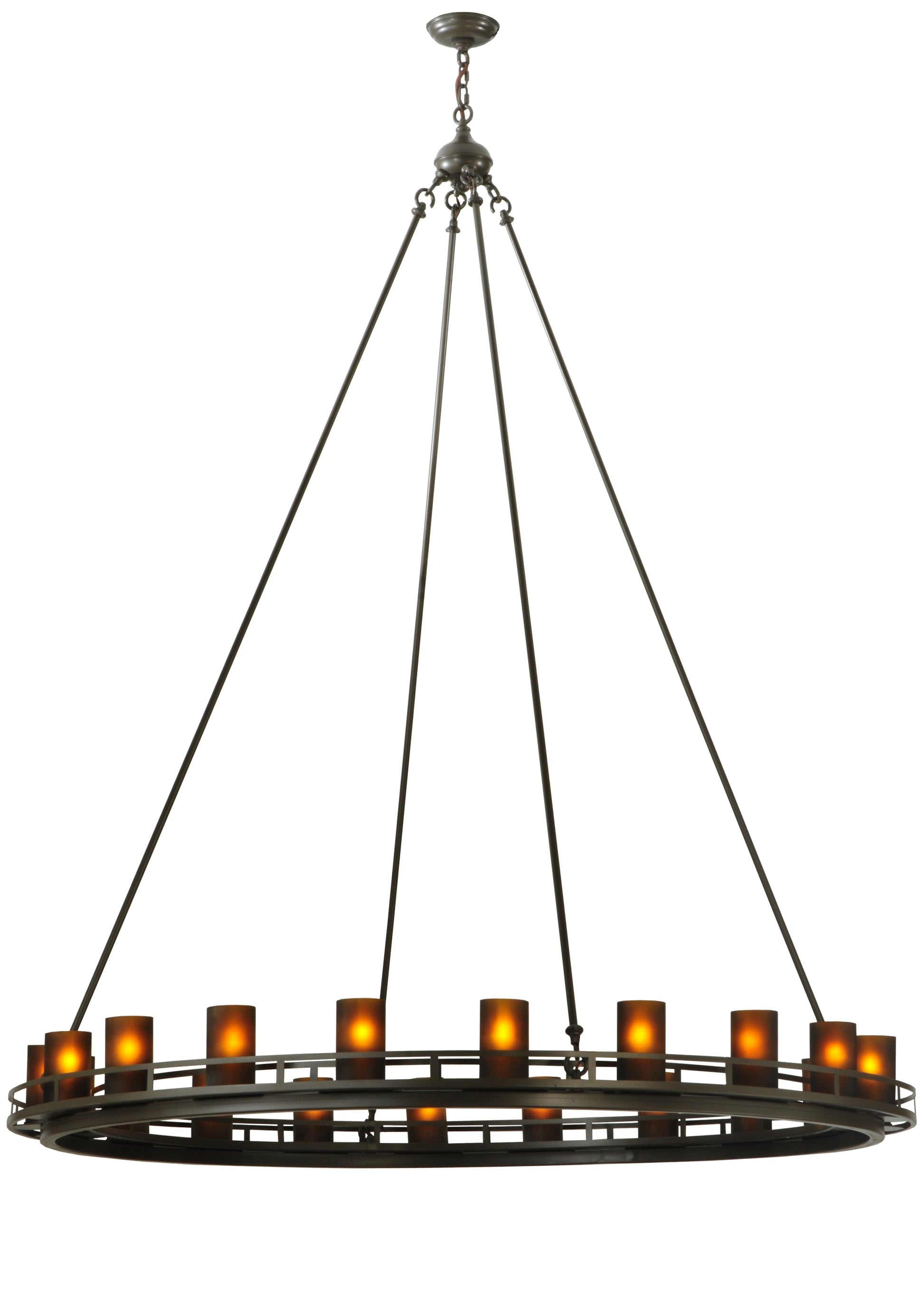 60" Barbury 20-Light Chandelier by 2nd Ave Lighting