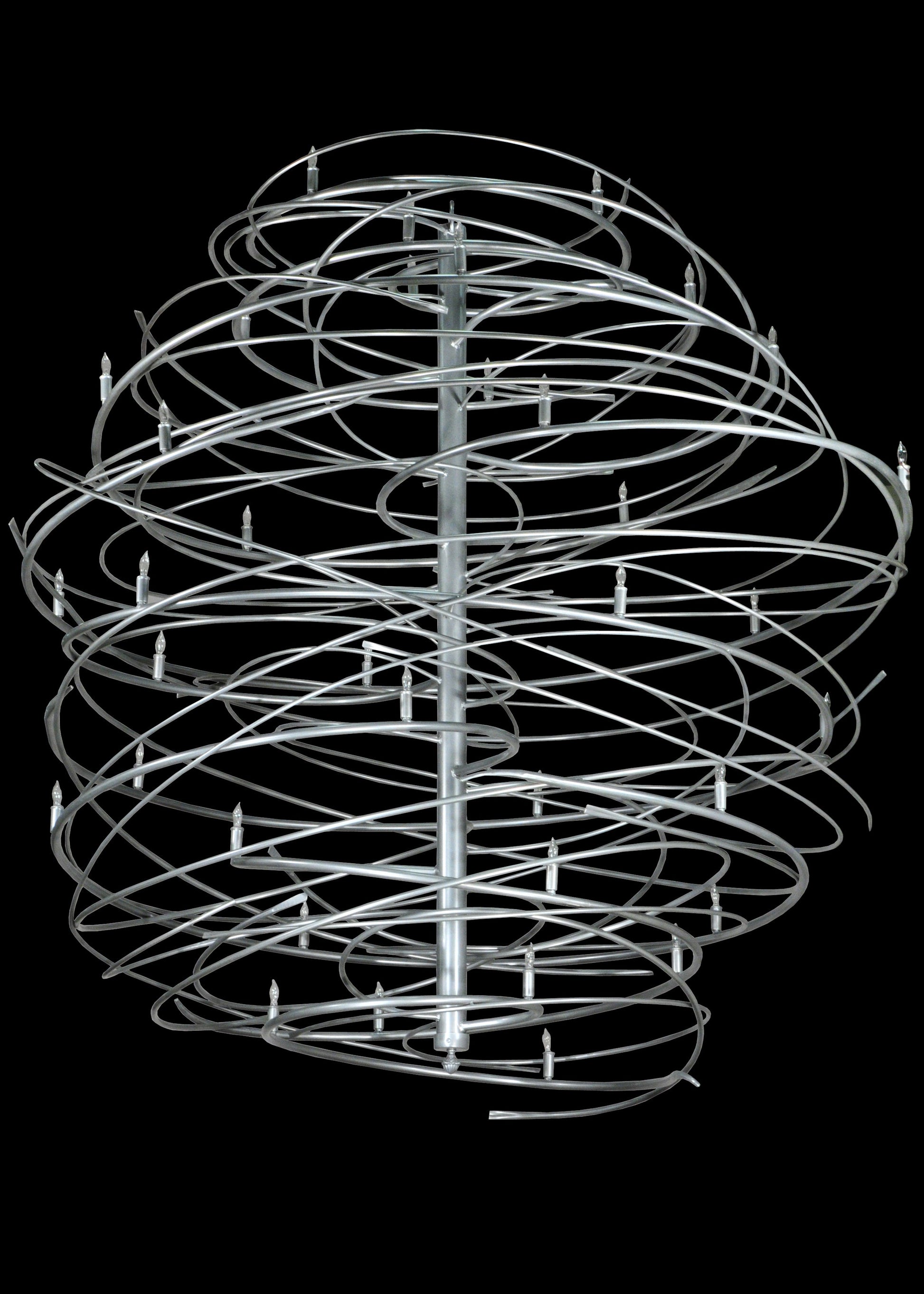 73" Cyclone 36-Light Chandelier by 2nd Ave Lighting