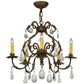 24" Chantilly 5-Light Chandelier by 2nd Ave Lighting