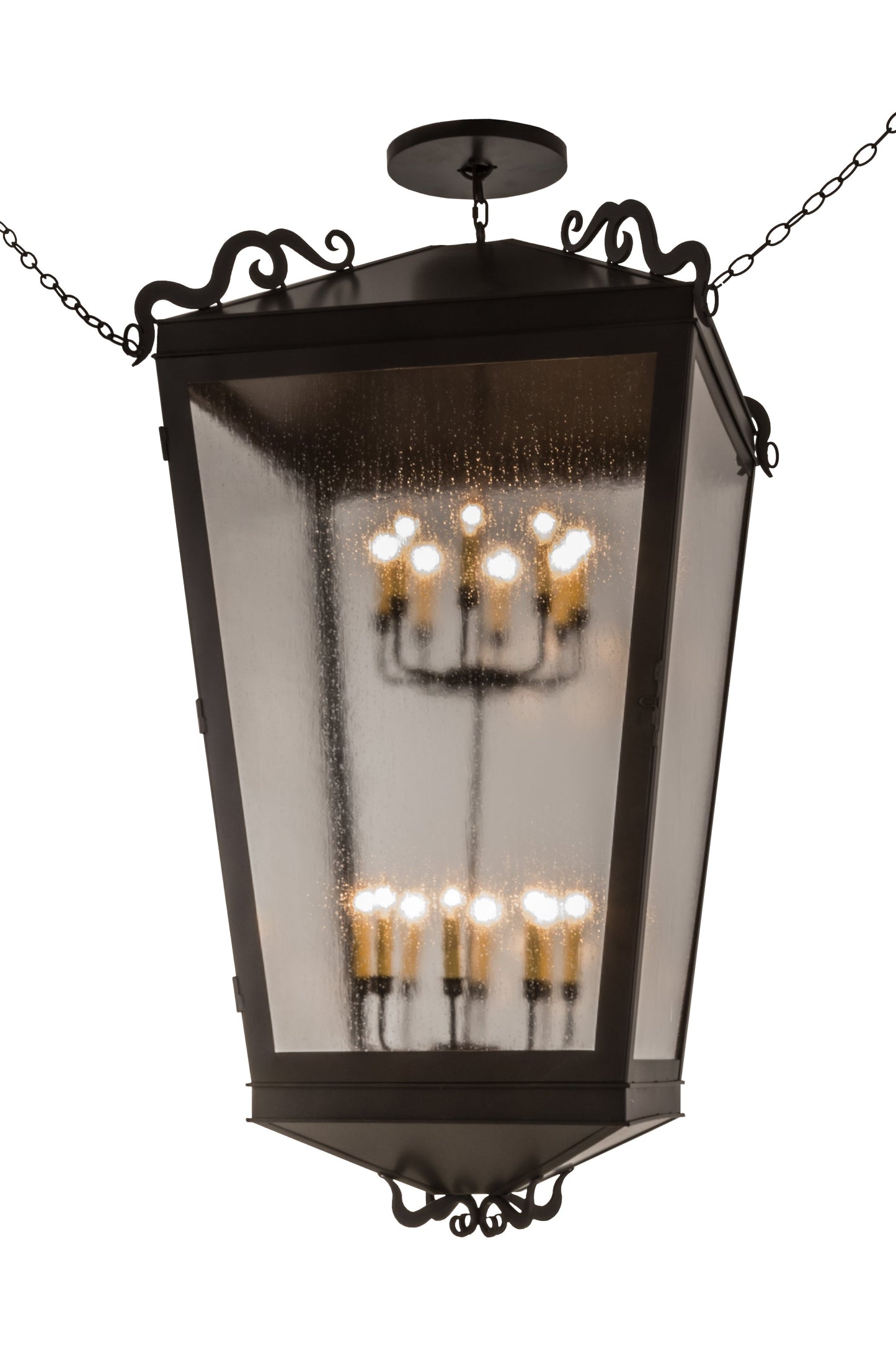 30" Square Madeline Pendant by 2nd Ave Lighting