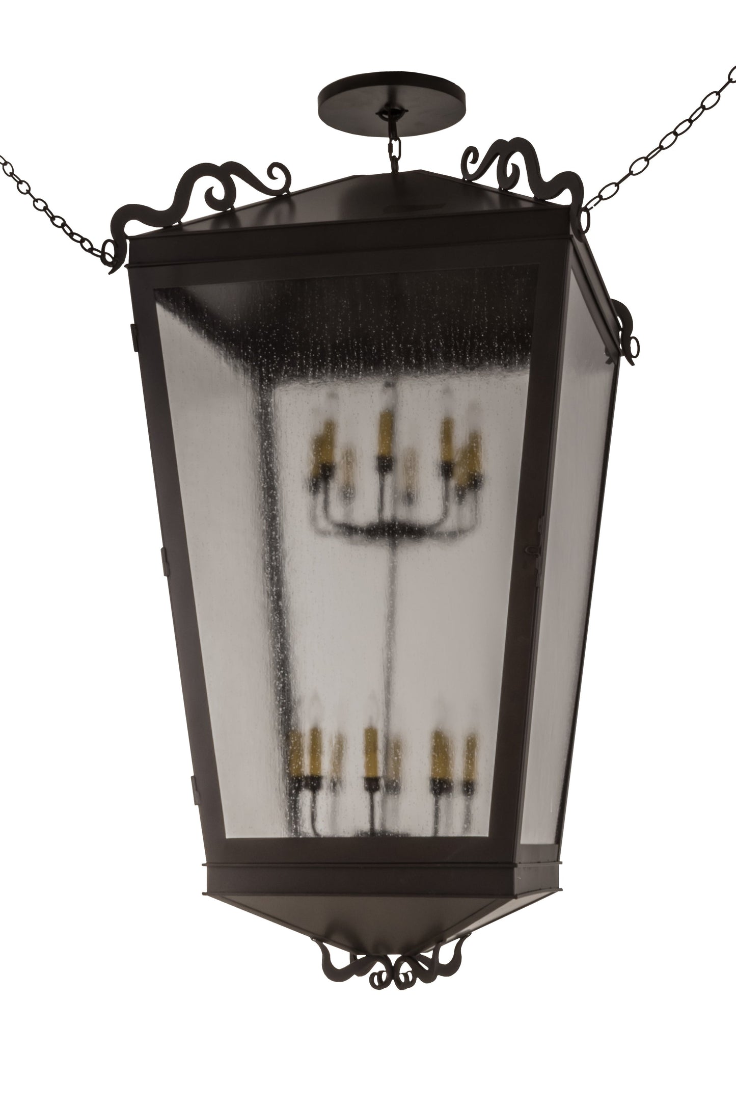 30" Square Madeline Pendant by 2nd Ave Lighting