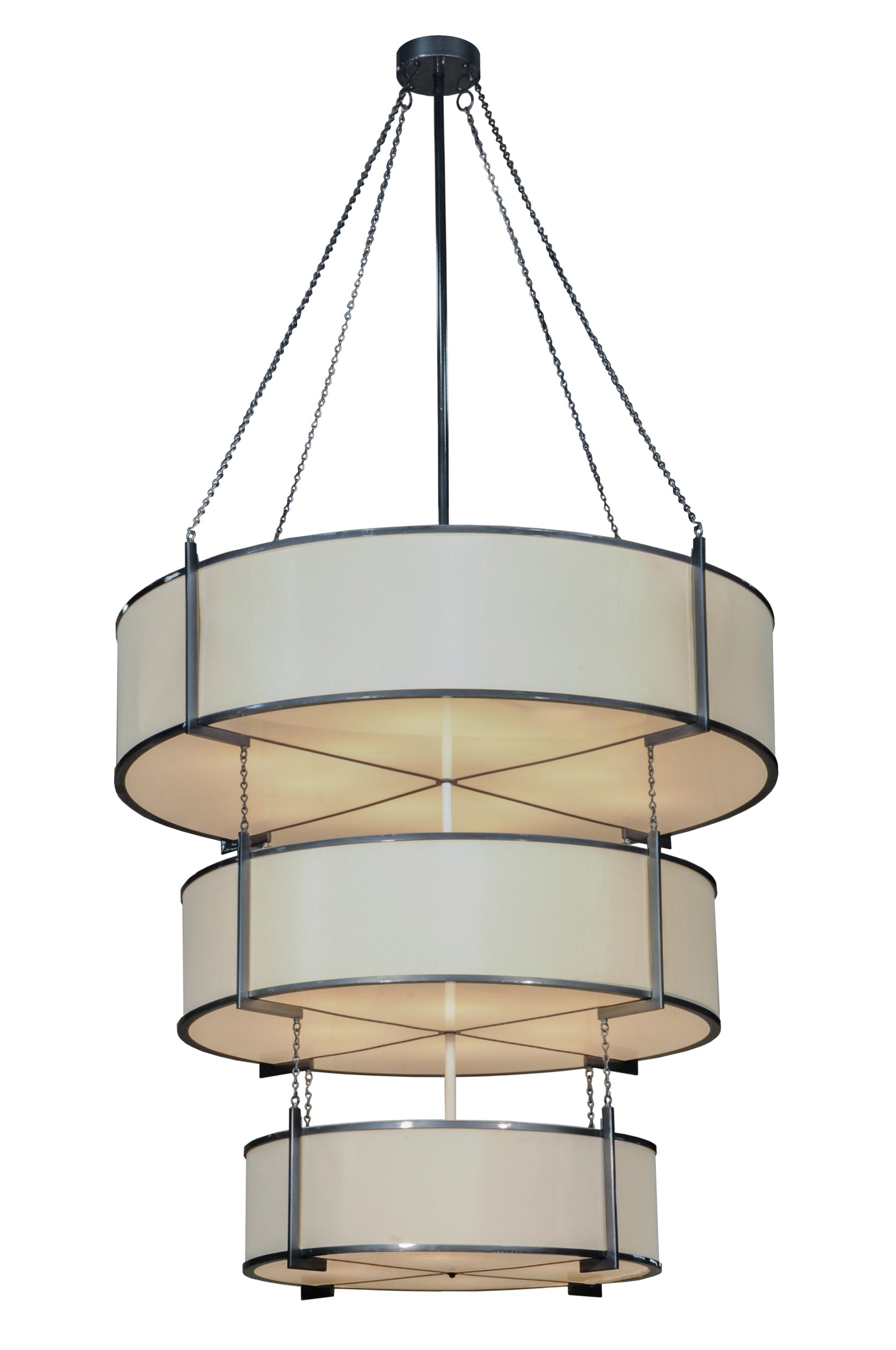 60" Ausband 3 Tier Pendant by 2nd Ave Lighting