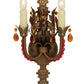 9" Grosetto 2-Light Crystal Wall Sconce by 2nd Ave Lighting
