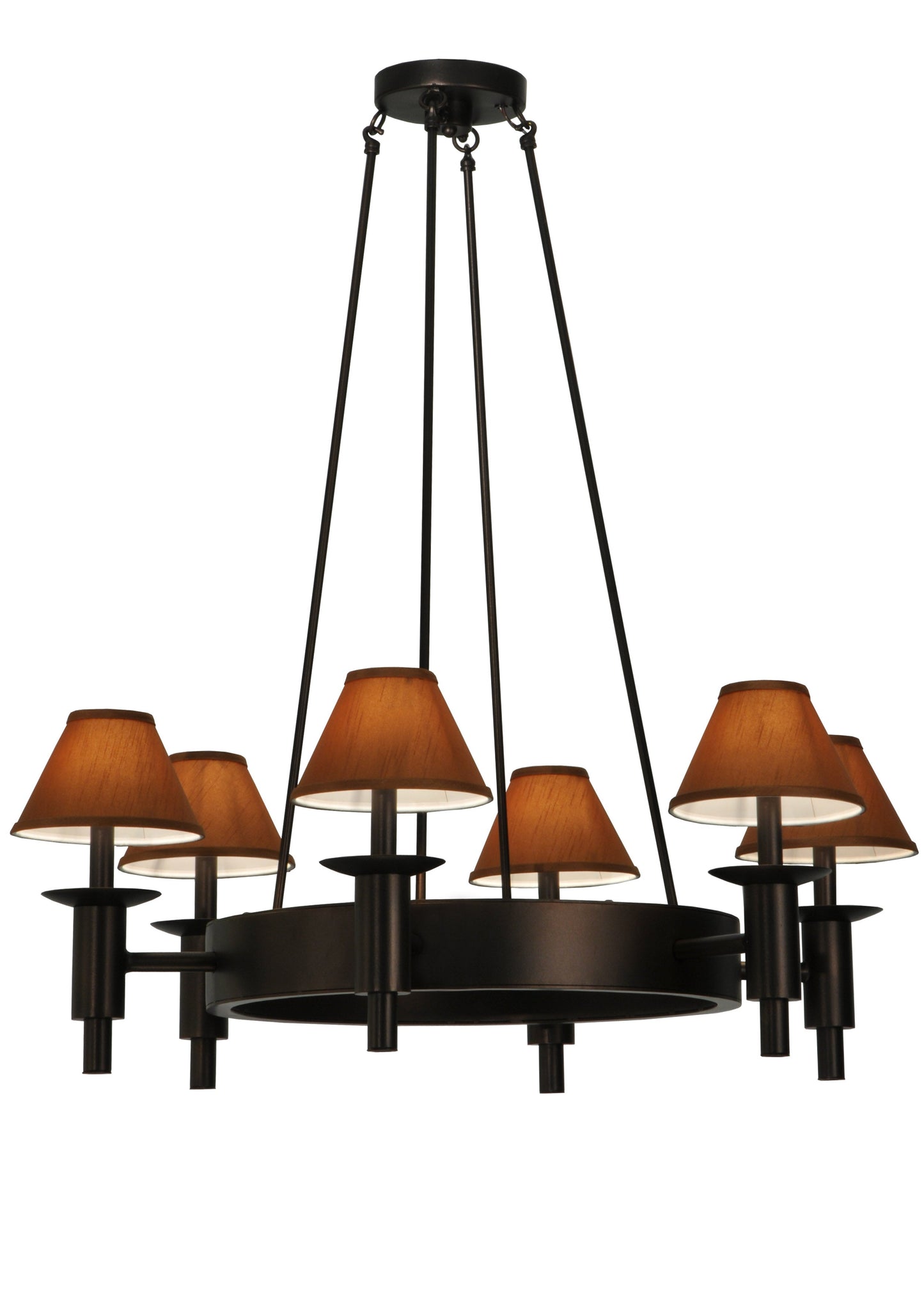 36" Calais 6-Light Chandelier by 2nd Ave Lighting