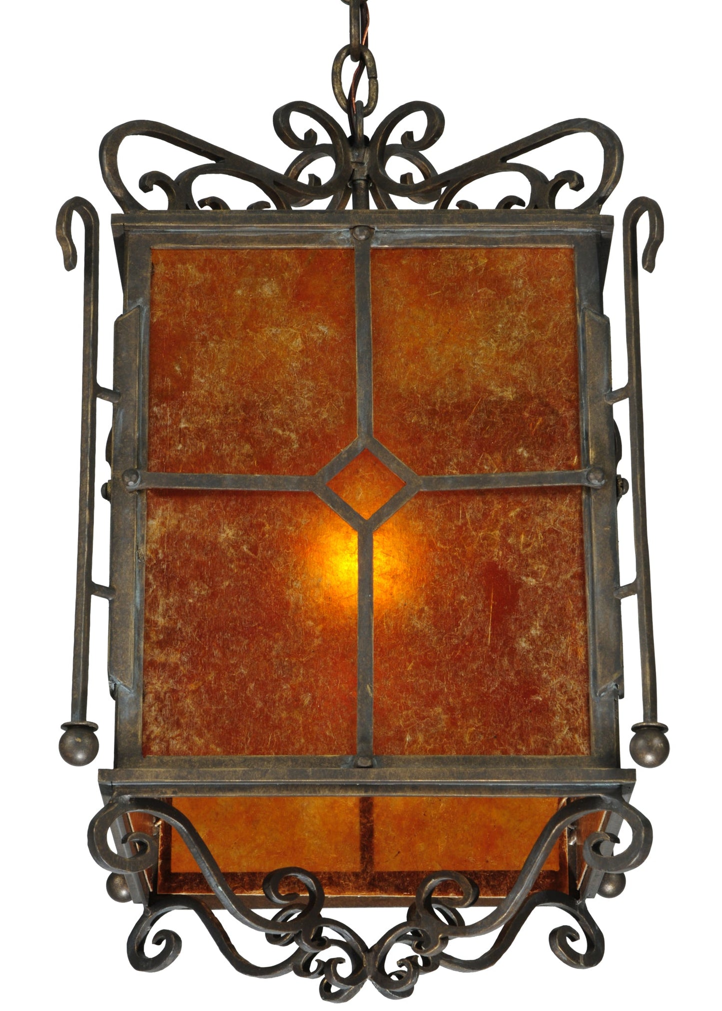 12" Square Standford Pendant by 2nd Ave Lighting