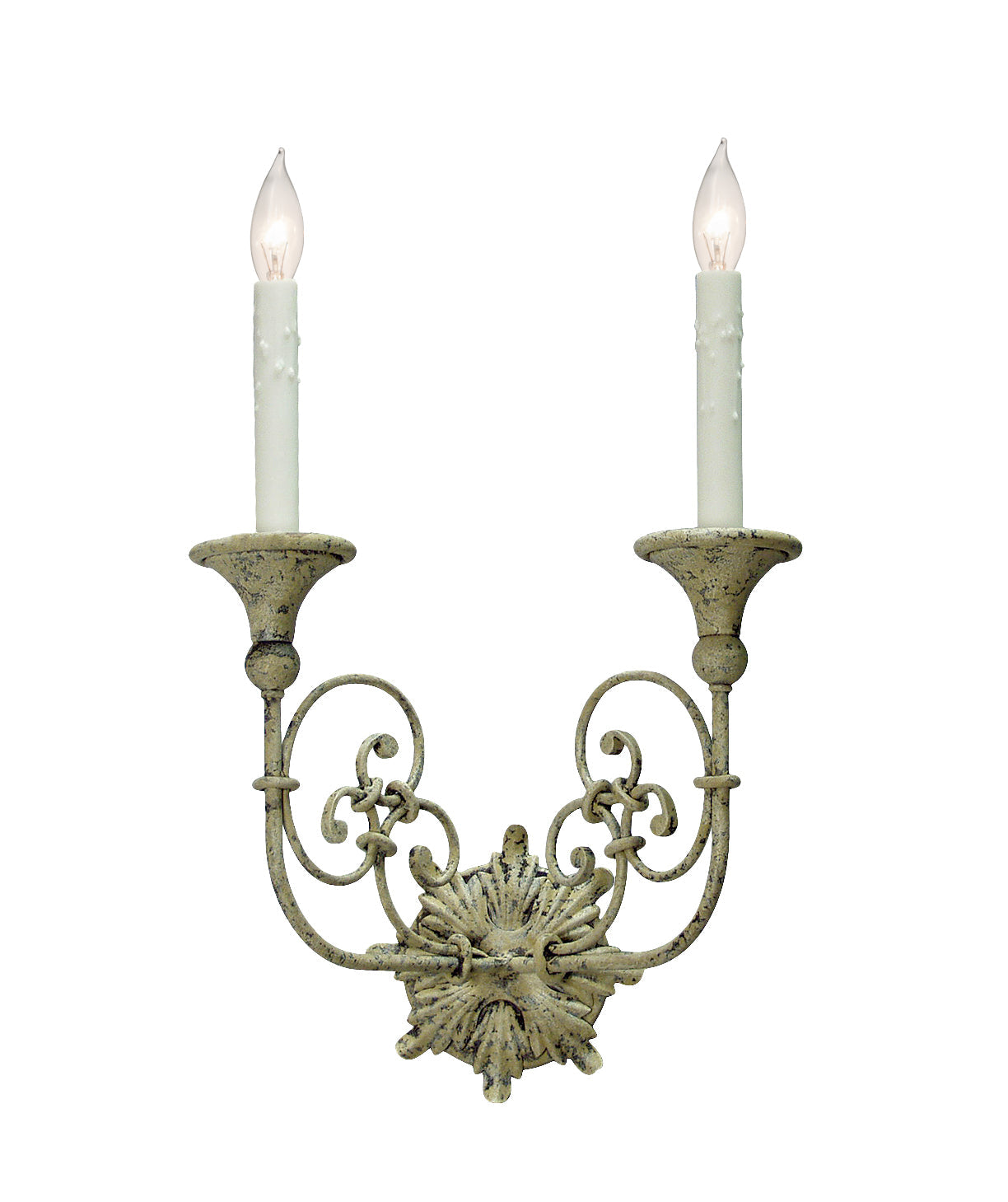 14" Rachelle 2-Light Wall Sconce by 2nd Ave Lighting