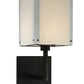 8" Kesara White Alabaster Wall Sconce by 2nd Ave Lighting
