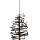 20.5" Cyclone 9-Light Chandelier by 2nd Ave Lighting