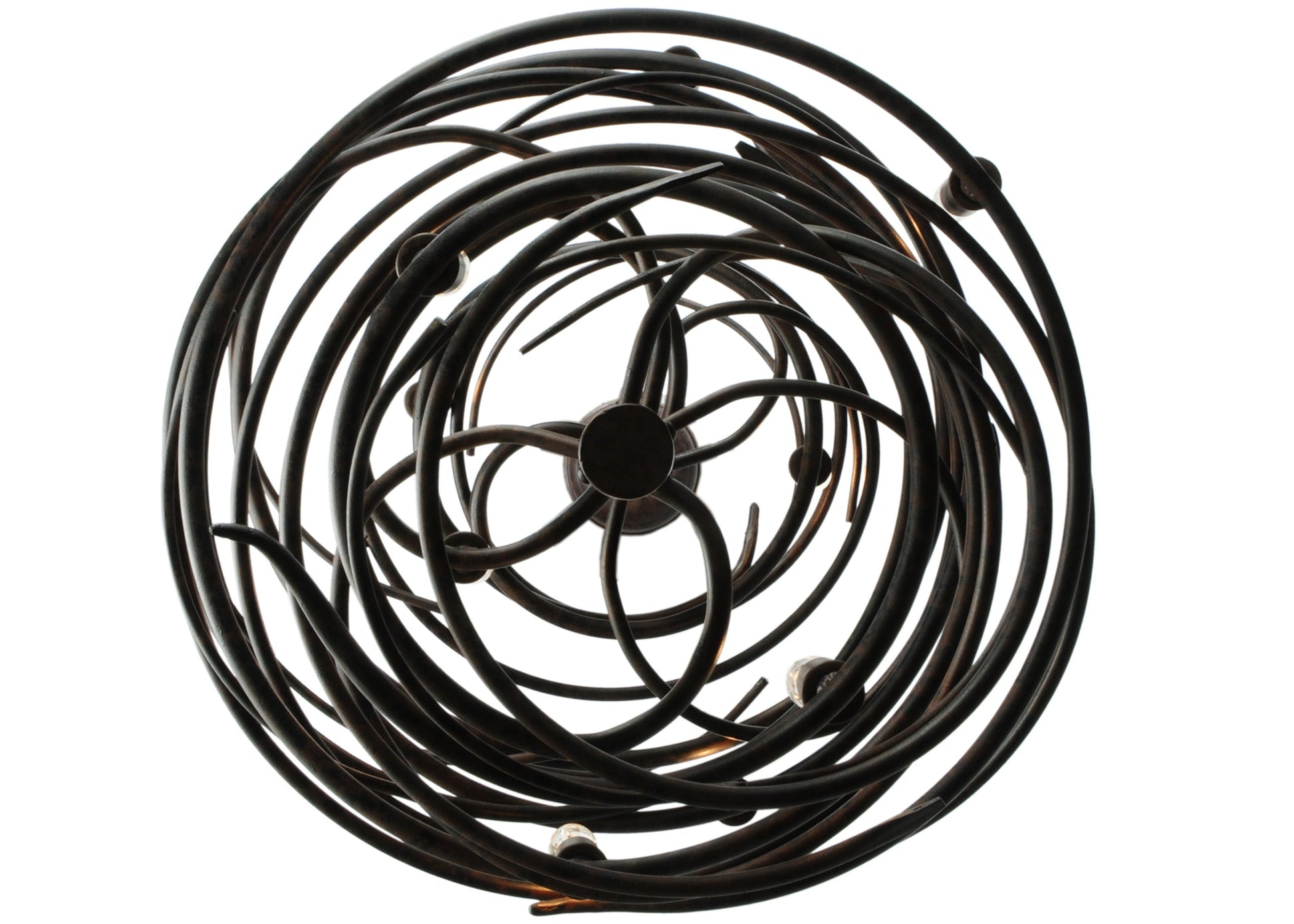 20.5" Cyclone 9-Light Chandelier by 2nd Ave Lighting