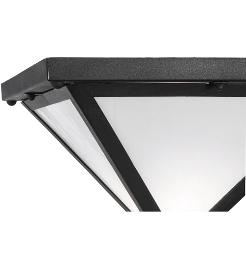 16.5" Square Mission Point Flushmount by 2nd Ave Lighting