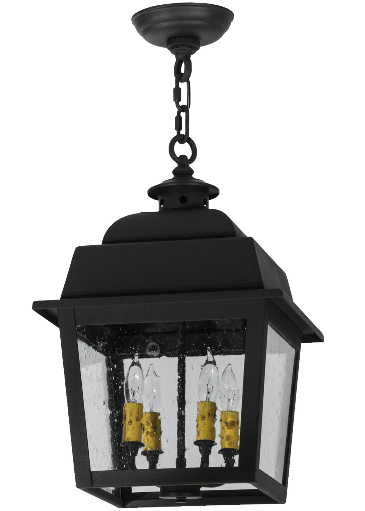 12" Square Stockwell Hanging Lantern Pendant by 2nd Ave Lighting