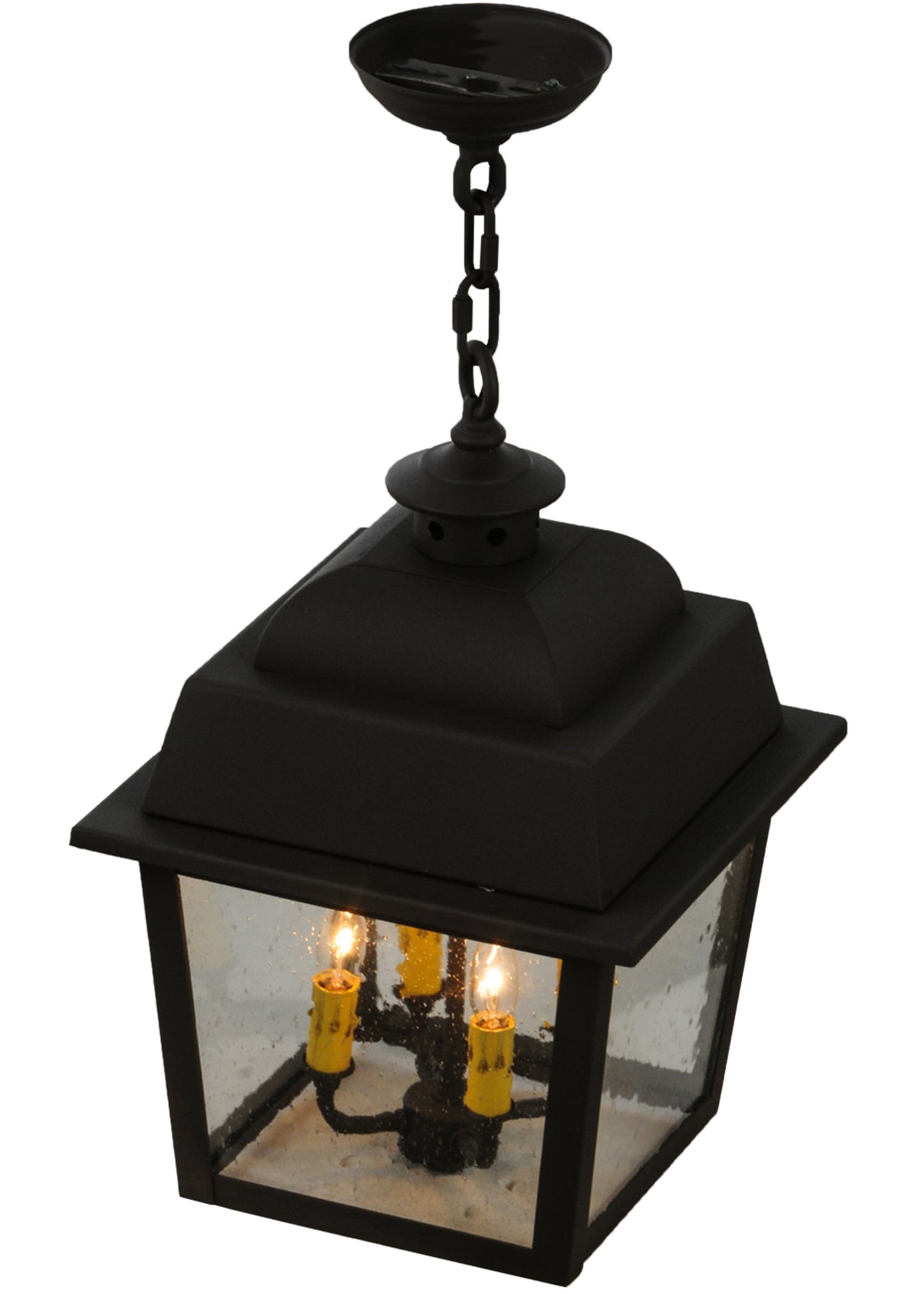 12" Square Stockwell Hanging Lantern Pendant by 2nd Ave Lighting