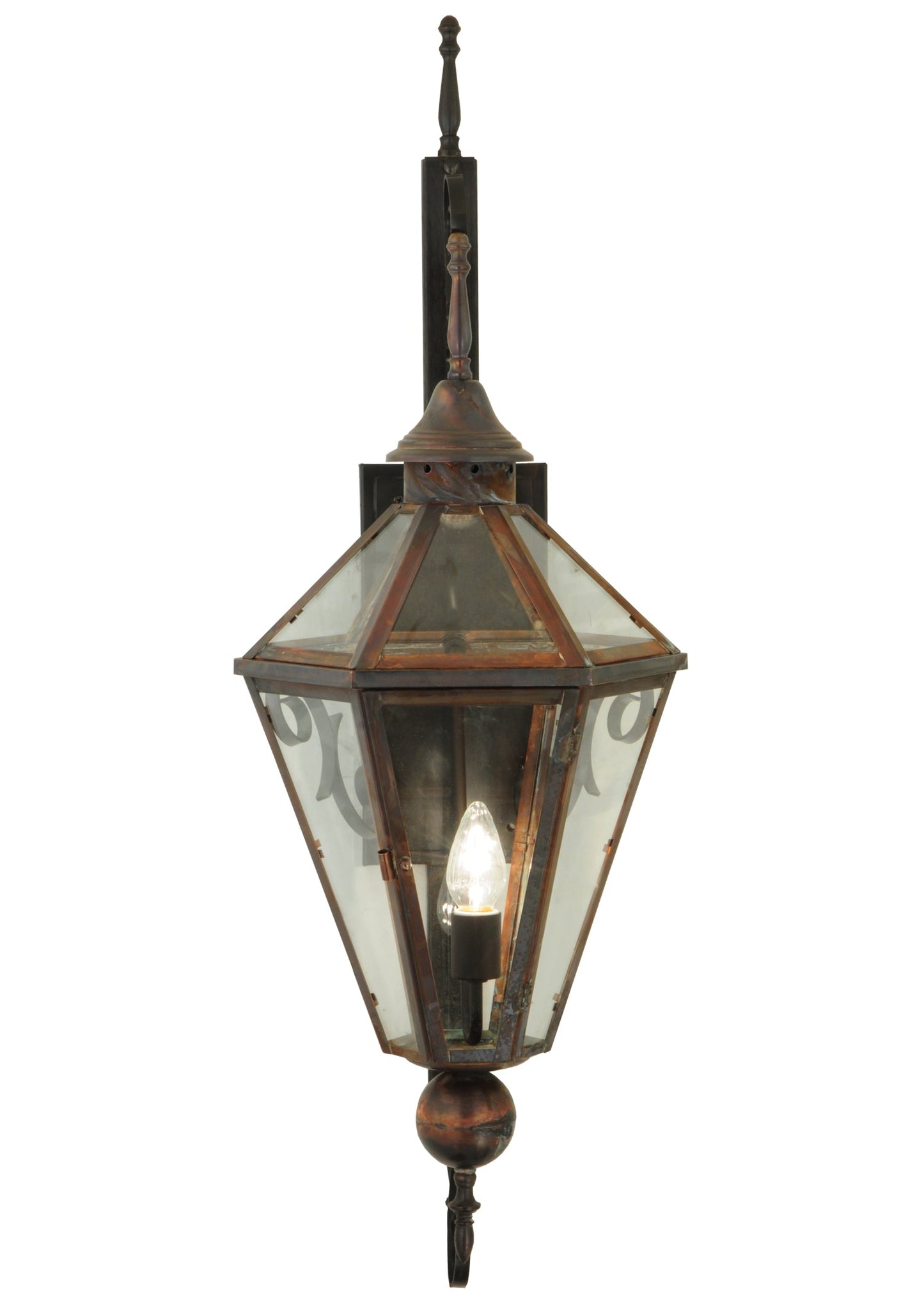 14" Millesime Lantern Wall Sconce by 2nd Ave Lighting