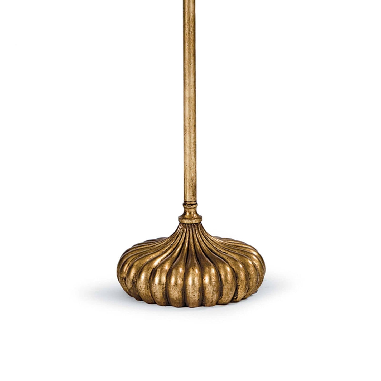 Regina Andrew Clove Stem Floor Lamp in Antique Gold Leaf