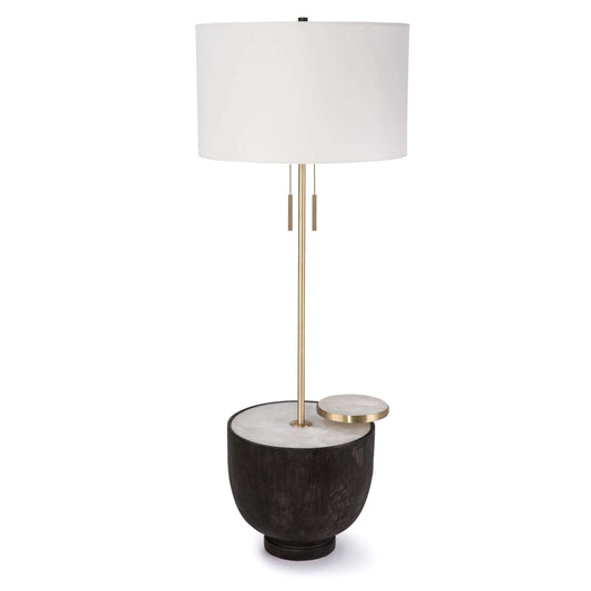 Regina Andrew Theo Floor Lamp in Ebony