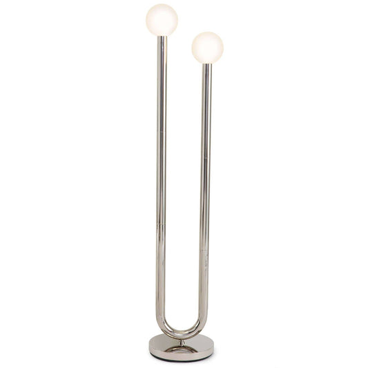 Regina Andrew Happy Floor Lamp in Polished Nickel