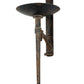 12.5" Gothic Bobeche Candle Holder by 2nd Ave Lighting