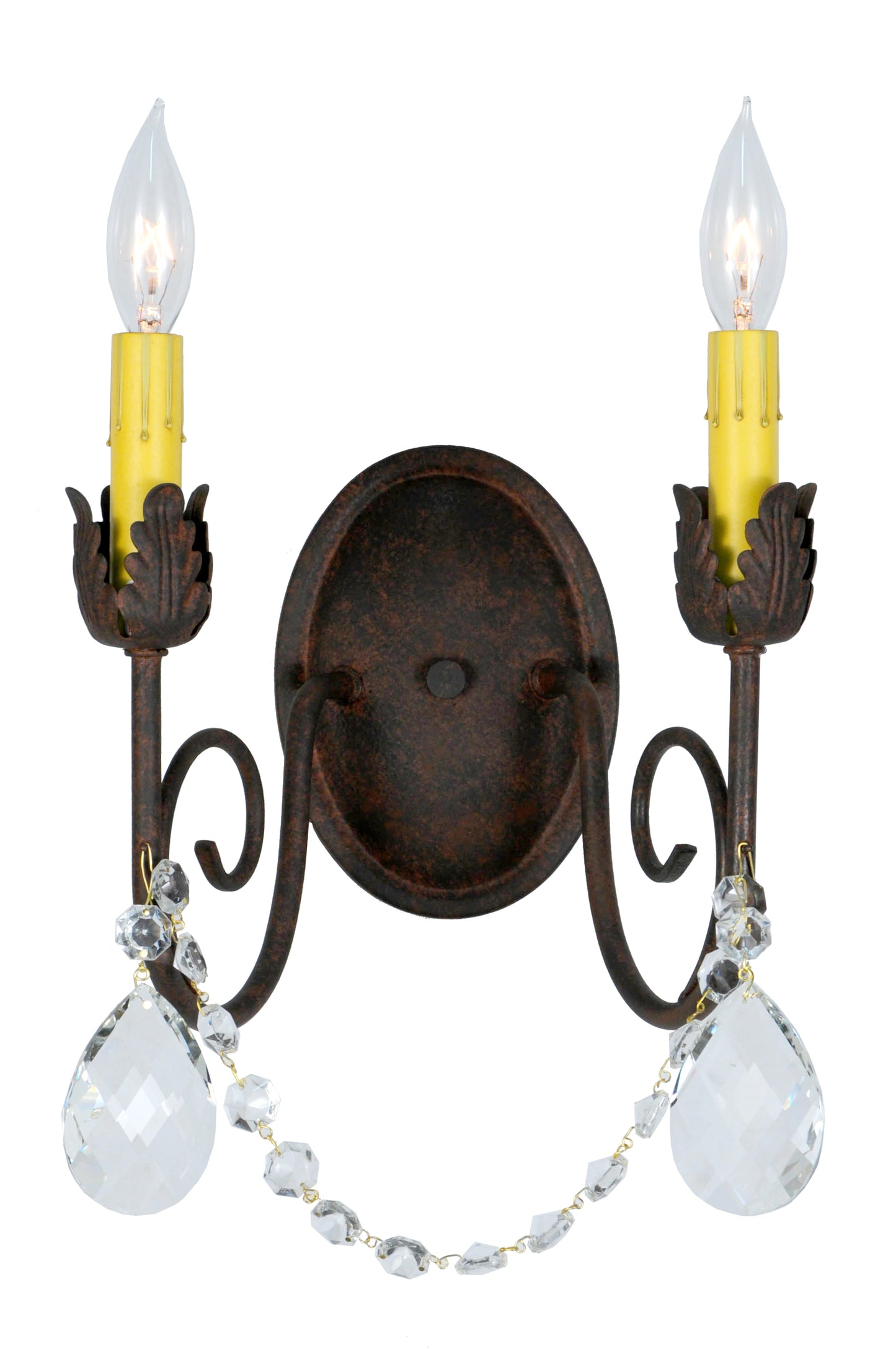 10" Antonia 2-Light Wall Sconce by 2nd Ave Lighting