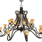 72" Angelo 16-Light Chandelier by 2nd Ave Lighting