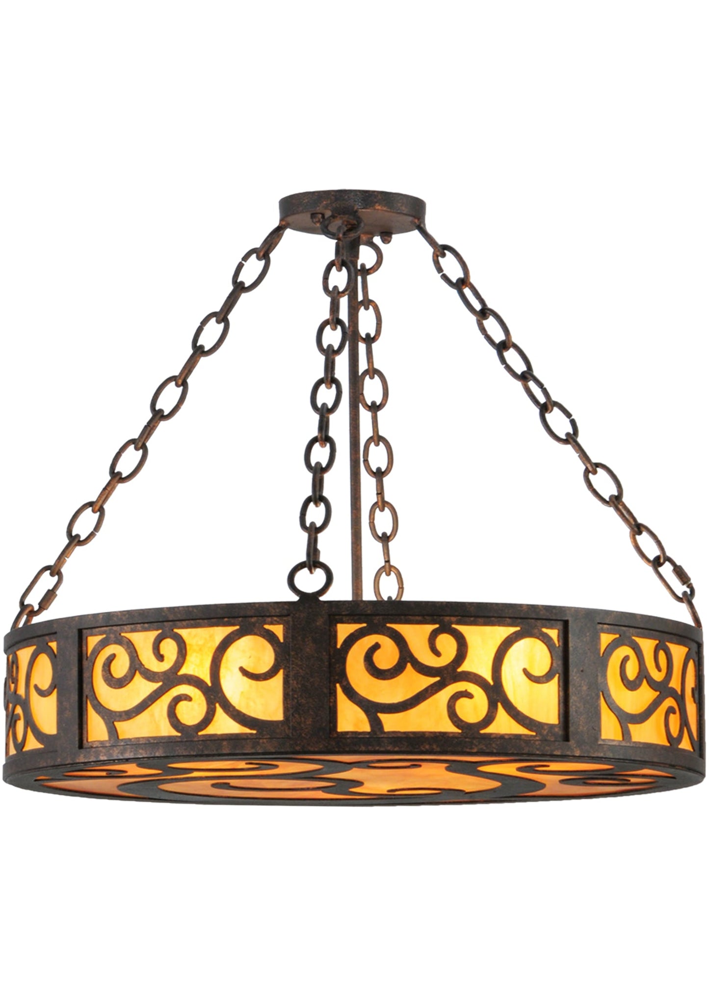 24" Dean Inverted Pendant by 2nd Ave Lighting