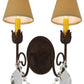 13" Antonia 2-Light Wall Sconce by 2nd Ave Lighting