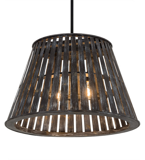 31" Peach Basket Pendant by 2nd Ave Lighting
