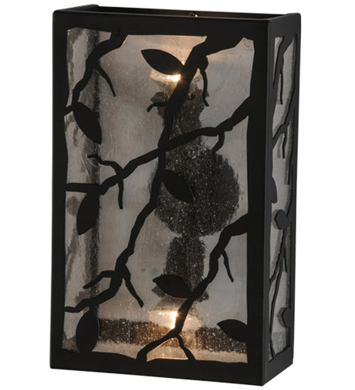 10" Branches with Leaves Wall Sconce by 2nd Ave Lighting