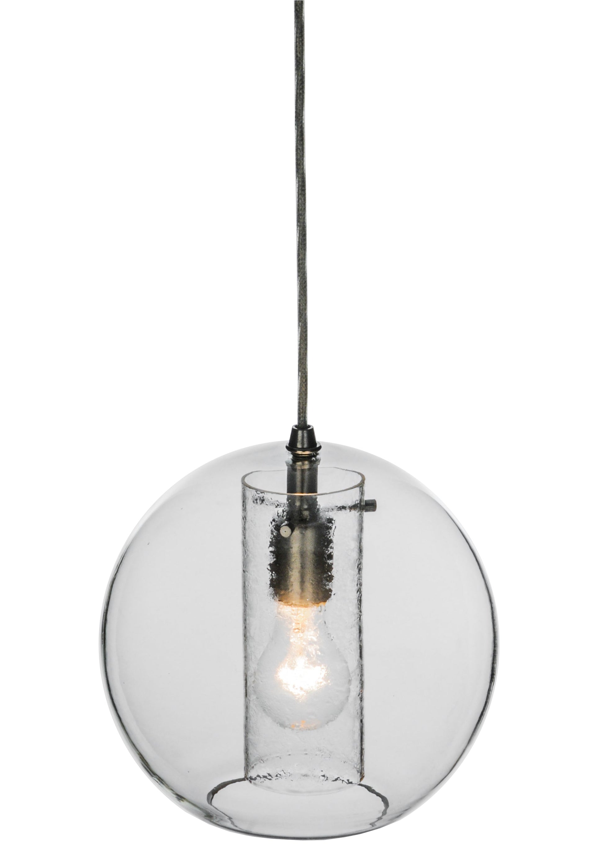 10" Cilindro Bola Mini Pendant by 2nd Ave Lighting