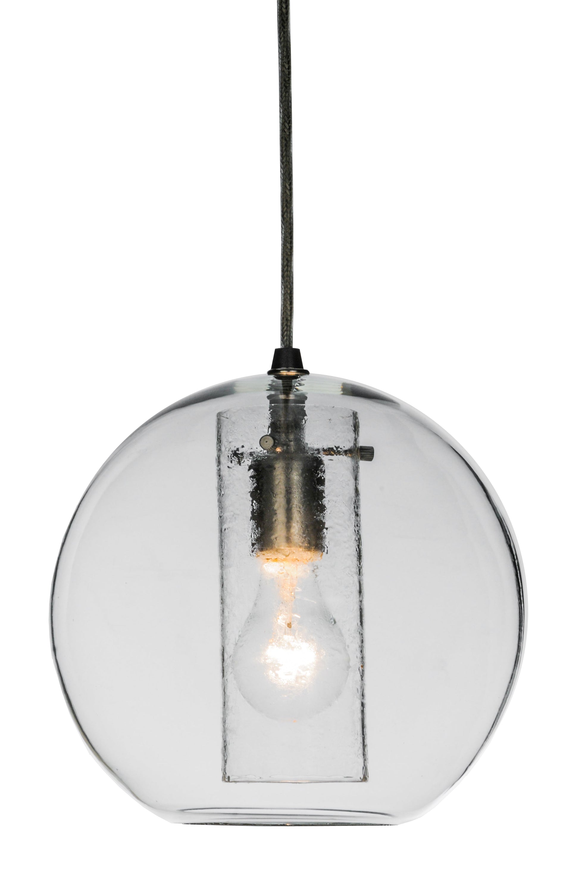 10" Cilindro Bola Mini Pendant by 2nd Ave Lighting
