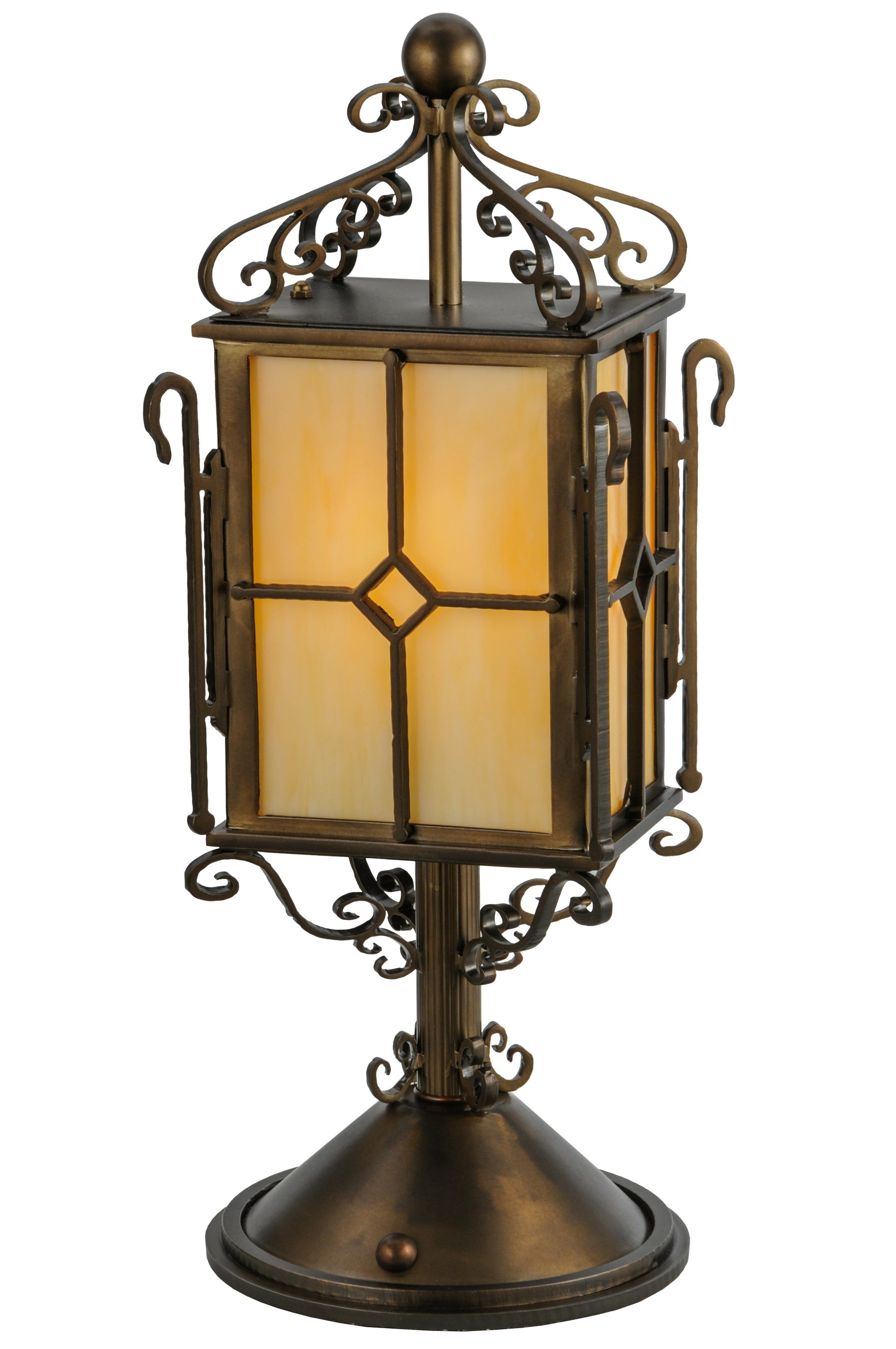 19" Standford Tabletop Lantern by 2nd Ave Lighting