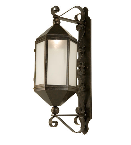14" Plaza Lantern Wall Sconce by 2nd Ave Lighting