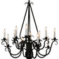 30" Caleb 12-Light Chandelier by 2nd Ave Lighting