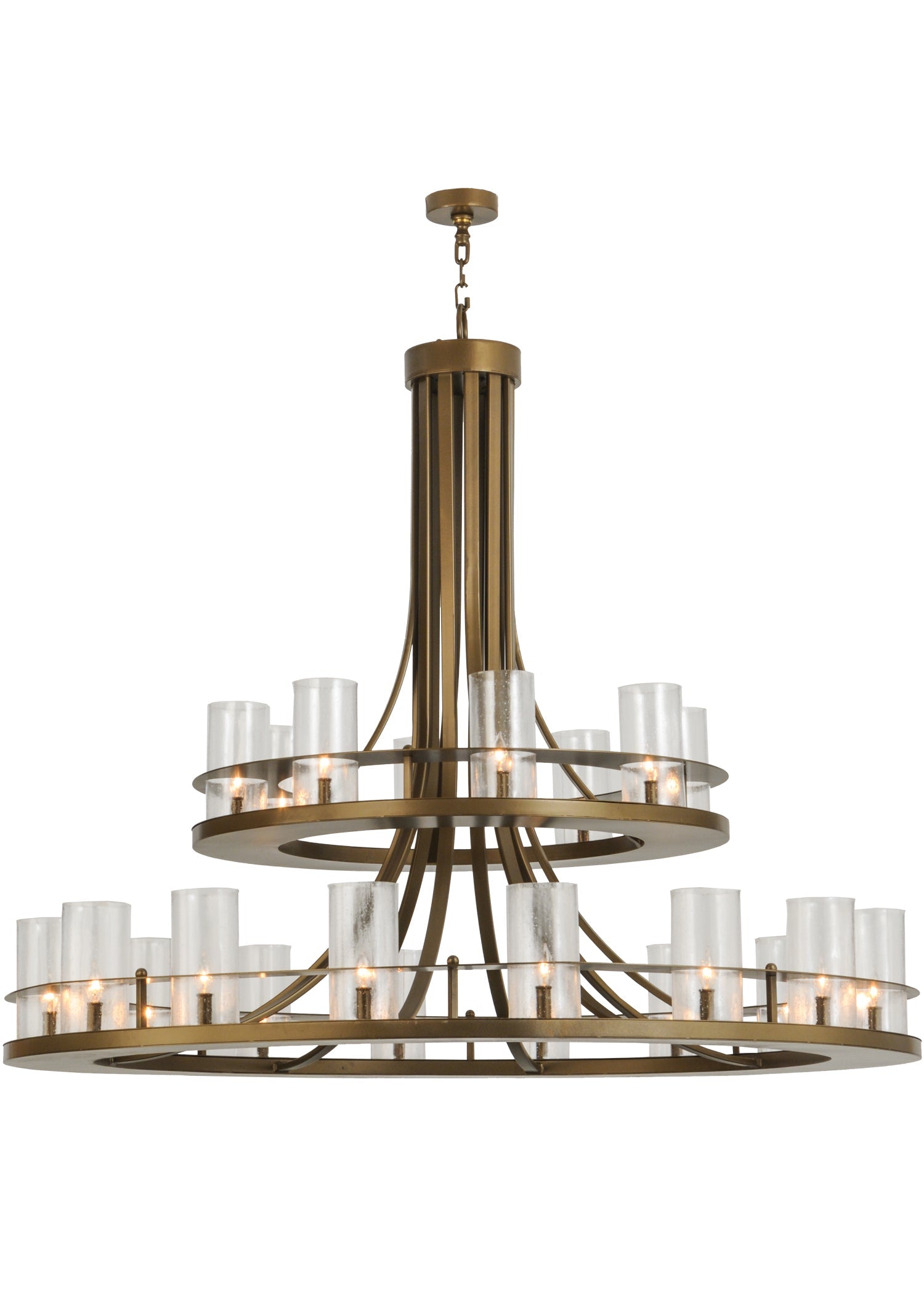 60" Arion 24-Light Two Tier Pendant by 2nd Ave Lighting